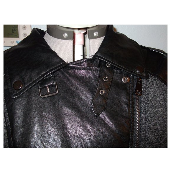 TripleStar Jackets & Blazers - Triple Star Size XL Black Buckle Moto Jacket